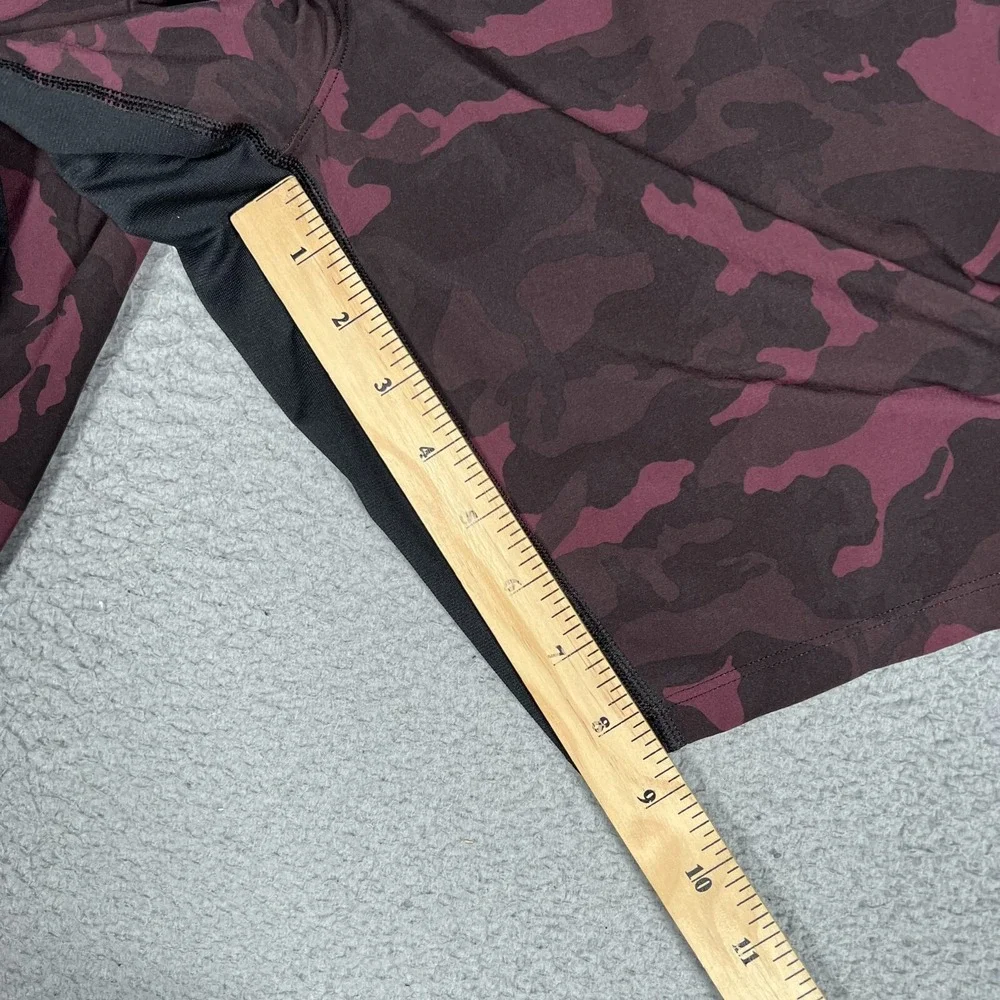 Lululemon Shorts Mens Medium Red Camo T.H.E. Linerless‎ 8